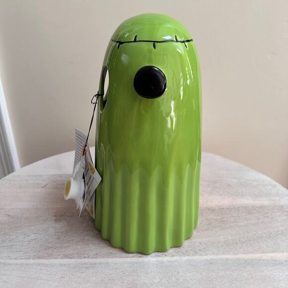 Goblin and Ghoul Halloween Frankenstein Green Ghost 8" Figurine LED LightUp NEW - Picture 3 of 12